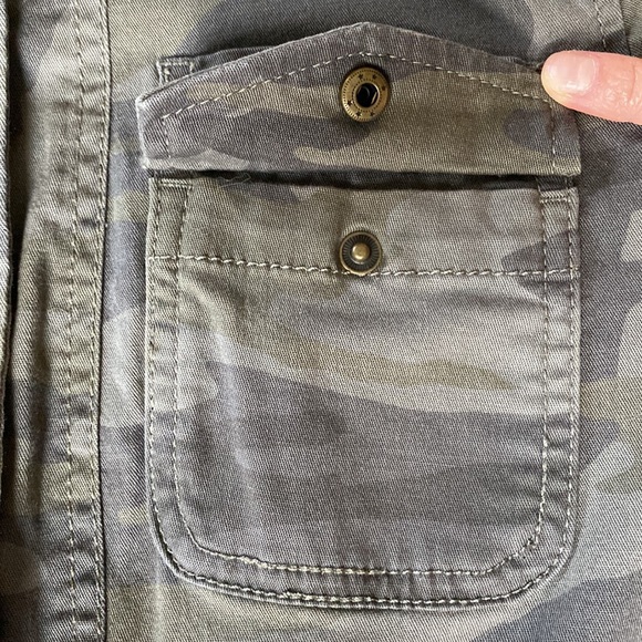 •Express• Camo Army Military Utility Jacket - Picture 11 of 15